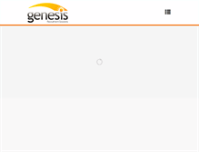 Tablet Screenshot of genesisit.com.au